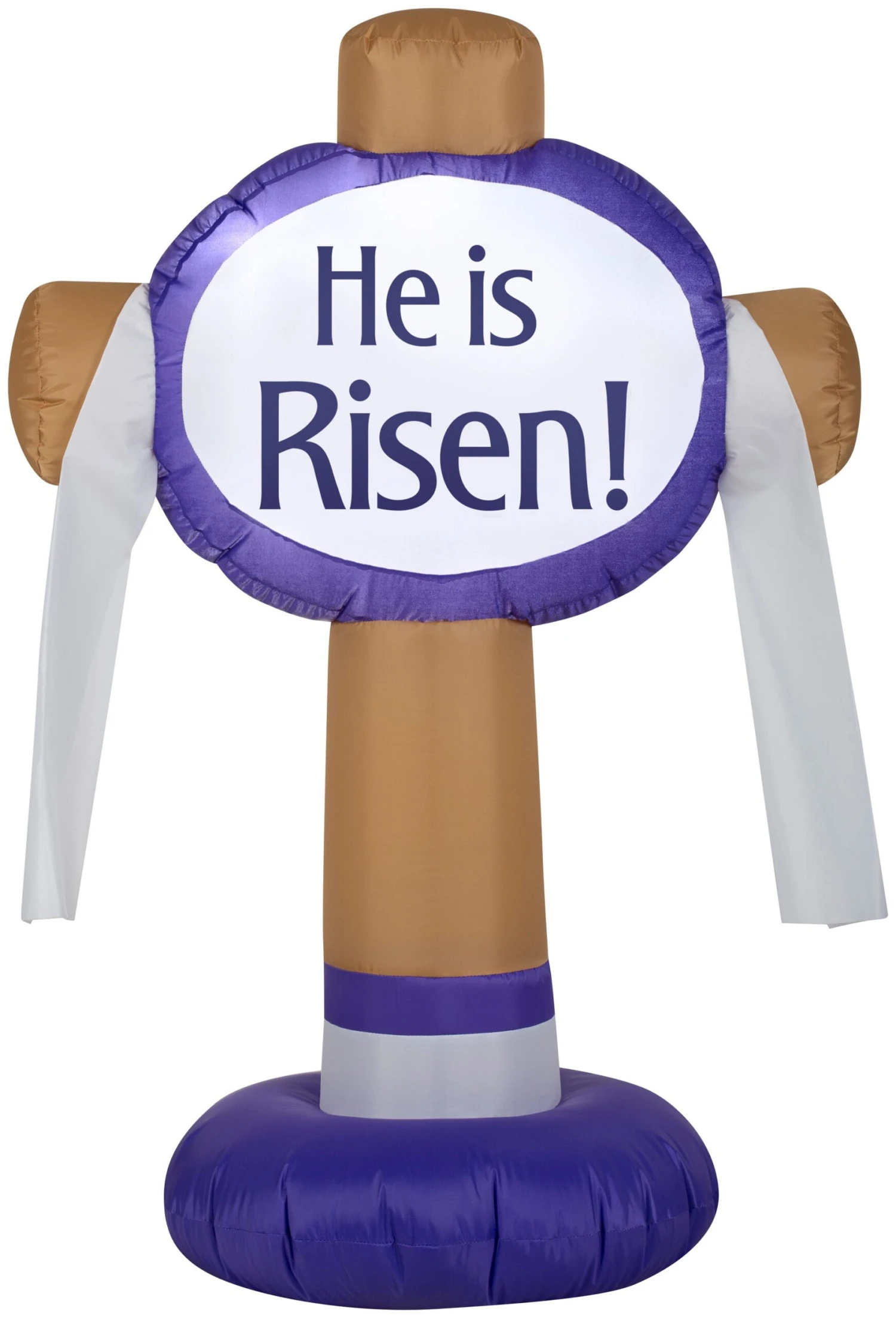 Gemmy Airblown Outdoor “He Is Risen” Easter Sign , 3.5 Ft Tall, Brown 1 Gemmy Airblown Outdoor “He Is Risen” Easter Sign , 3.5 Ft Tall, Brown
