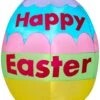 Gemmy Airblown Inflatable Easter Egg, 2.5 Ft Tall, Pink