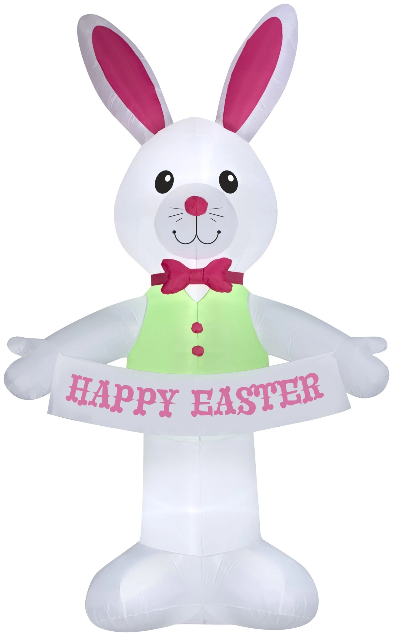 Gemmy 12.5 Ft Airblown Easter Bunny Giant, White 1 Gemmy 12.5 Ft Airblown Easter Bunny Giant, White