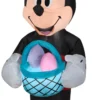 Gemmy Airblown Inflatable Mickey Mouse With Easter Basket, 3.5 Ft Tall