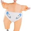 Adult Inflatable Big Babies Sumo Baby Halloween Costume