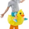 Illusion Inflatable Costume Yellow Duckie Halloween Costume
