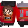 Gemmy Christmas Airblown Inflatable Hogwarts Express W/LEDs Scene WB, 4 Ft Tall, Multi