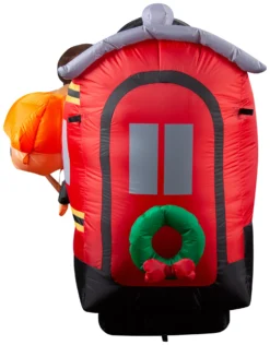 Gemmy Christmas Airblown Inflatable Hogwarts Express W/LEDs Scene WB, 4 Ft Tall, Multi 7 Gemmy Christmas Airblown Inflatable Hogwarts Express W/LEDs Scene WB, 4 Ft Tall, Multi -Gemmy 880007Left scaled