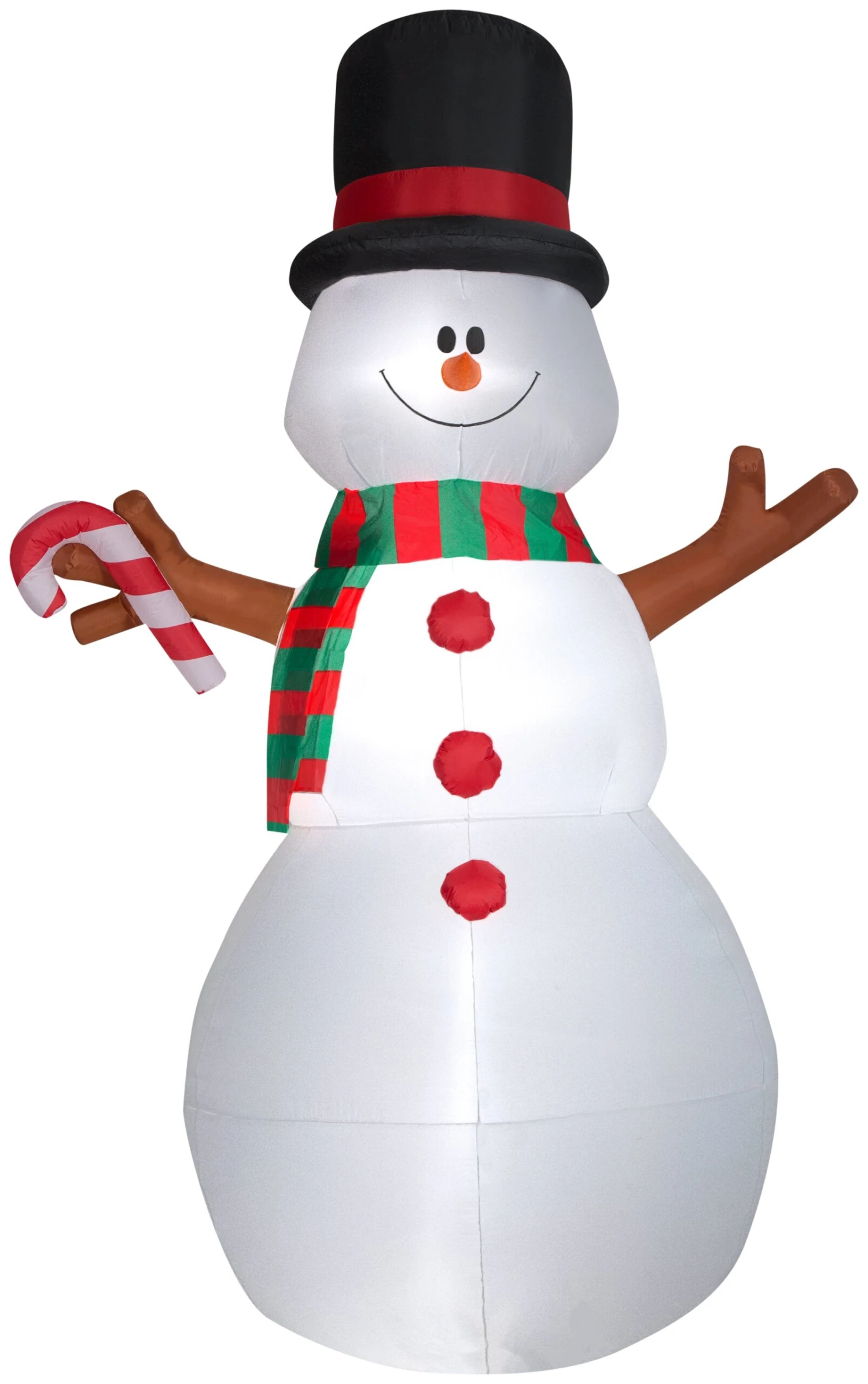 Gemmy Animated Christmas Airblown Inflatable Swiveling Snowman, 10 Ft Tall, White 1 Gemmy Animated Christmas Airblown Inflatable Swiveling Snowman, 10 Ft Tall, White
