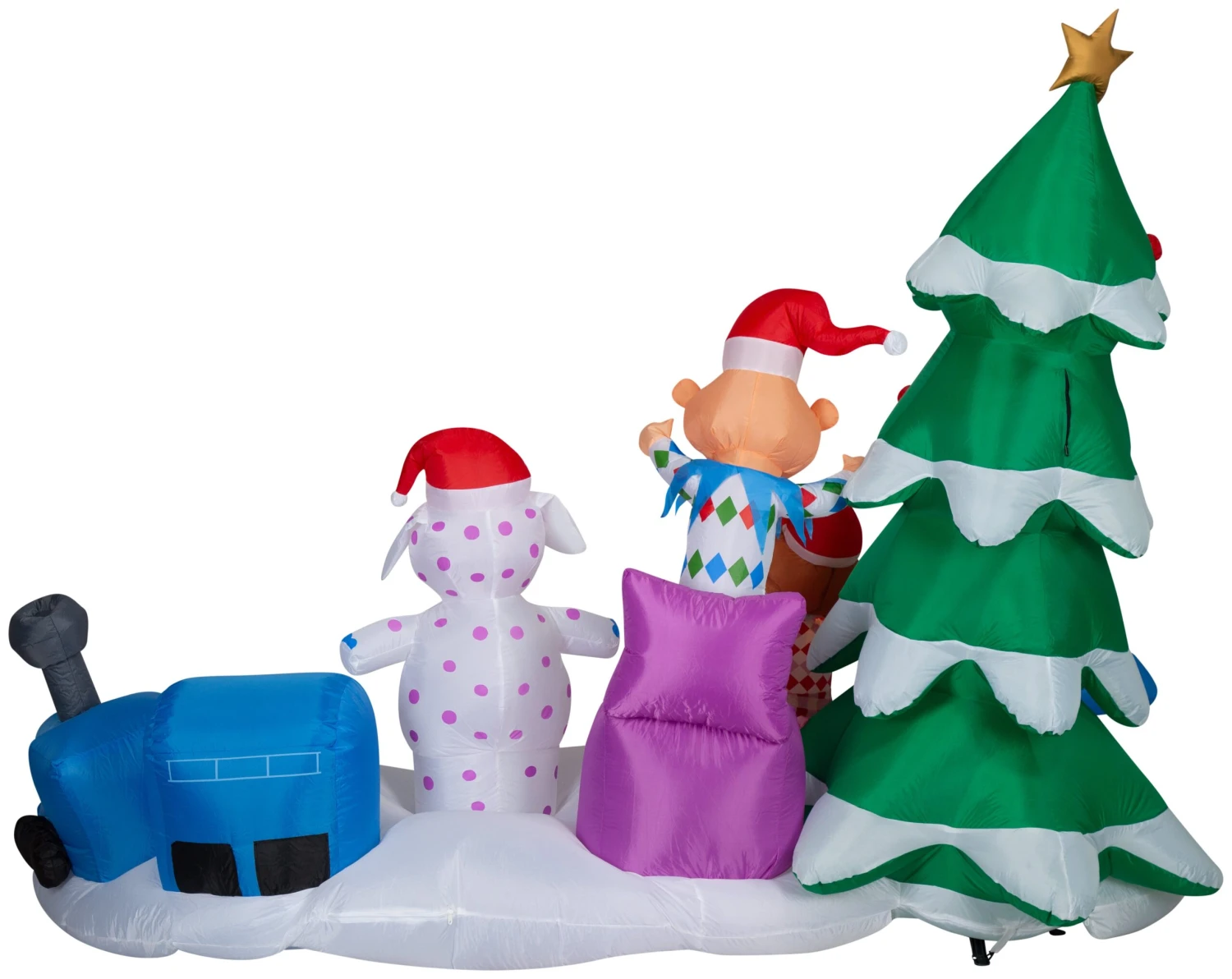 Gemmy Christmas Airblown Inflatable Misfit Toys Scene Rudolph , 7 Ft Tall, Multi 3 Gemmy Christmas Airblown Inflatable Misfit Toys Scene Rudolph , 7 Ft Tall, Multi - Image 3