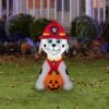 PAW Patrol Airblown Marshall Jack-O'-Lantern Inflatable Halloween Lawn Decoration