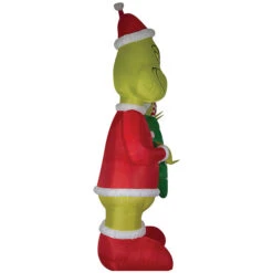 Gemmy SS118747G 108" Blow Up Inflatable Grinch With Stock Giant Outdoor Yard Decoration -Gemmy MOS SS 118747G 1 576 576