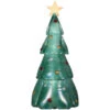 Gemmy SS119687G Blow Up Inflatable Mixed Media Green Christmas Outdoor Yard Decoration