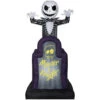 Gemmy Industiries SS221152G 42" Blow Up Inflatable Nightmare Before Christmas Master Of Fright Jack Skellington Halloween Outdoor Yard Decoration