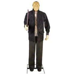 Gemmy SS222218G 6' Lifesize Animated Jason Voorhees