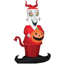 Gemmy SS224999G Blow Up Inflatable Lock Nightmare Before Christmas Outdoor Yard Decoration