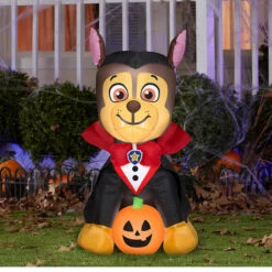 Gemmy SS225039G Blow Up Inflatable Chase As Vampire Inflatable Outdoor Yard Decoration -Gemmy MOS SS 225039G 2 576 576