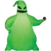 Gemmy Industiries SS225069G Blow Up Inflatable Green Oogie Boogie Outdoor Yard Decoration