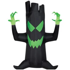 Gemmy SS227780G Blow Up Inflatable Light-Up Black Tree Inflatable Outdoor Yard Decoration