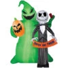 Gemmy SS72626G Airblown Jack Skellington W