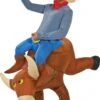 Bull Rider Inflatable Adult Costume
