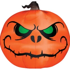 58" Airblown Reaper Pumpkin Inflatable Yard Lawn Decoration -Gemmy MSN823396