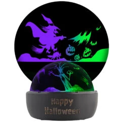 Shadow Box With Color-Changing LED Light Decoration