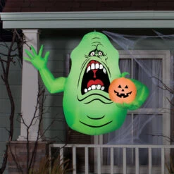 49" Airblown Hanging Slimer Ghost Inflatable Decoration