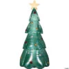 Blow Up Inflatable Mixed Media Green Christmas Outdoor Yard Decoration