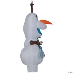 Airblown Frozen Olaf With Ornaments Christmas Inflatable -Gemmy blow up inflatable olaf with ornaments outdoor yard decoration ss119003g a01