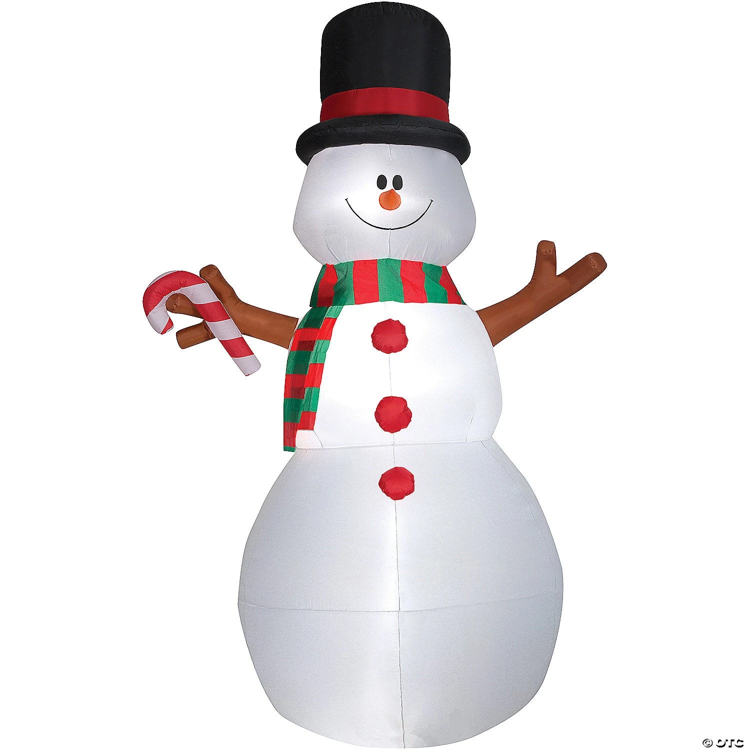 Airblown Swiveling Snowman Christmas Inflatable 2 Airblown Swiveling Snowman Christmas Inflatable - Image 2