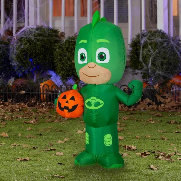 PJ Masks, Gekko Airblown Outdoor Halloween Yard Decor 1 PJ Masks, Gekko Airblown Outdoor Halloween Yard Decor